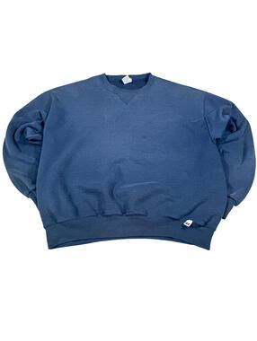 Russell Athletic Navy Crewneck Sweatshirt XL